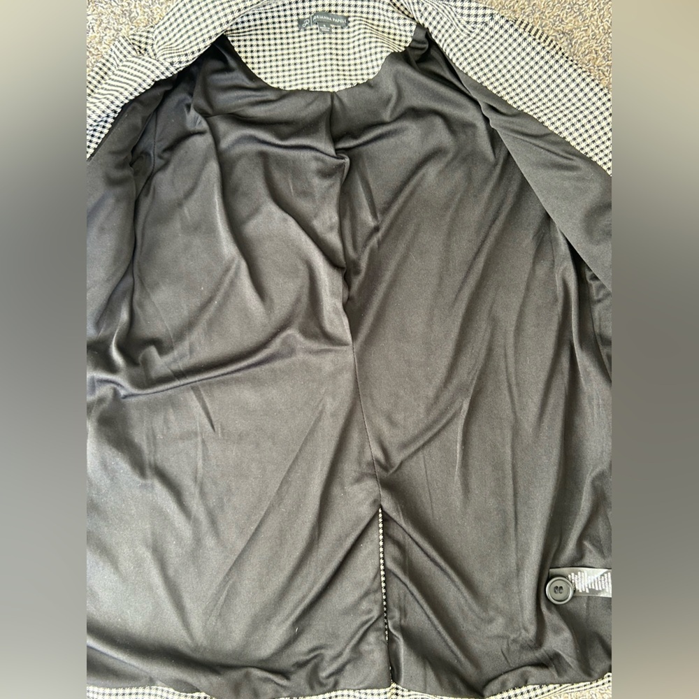 Adrianna Papell black and white fitted blazer size XS-S - Picture 11 of 12